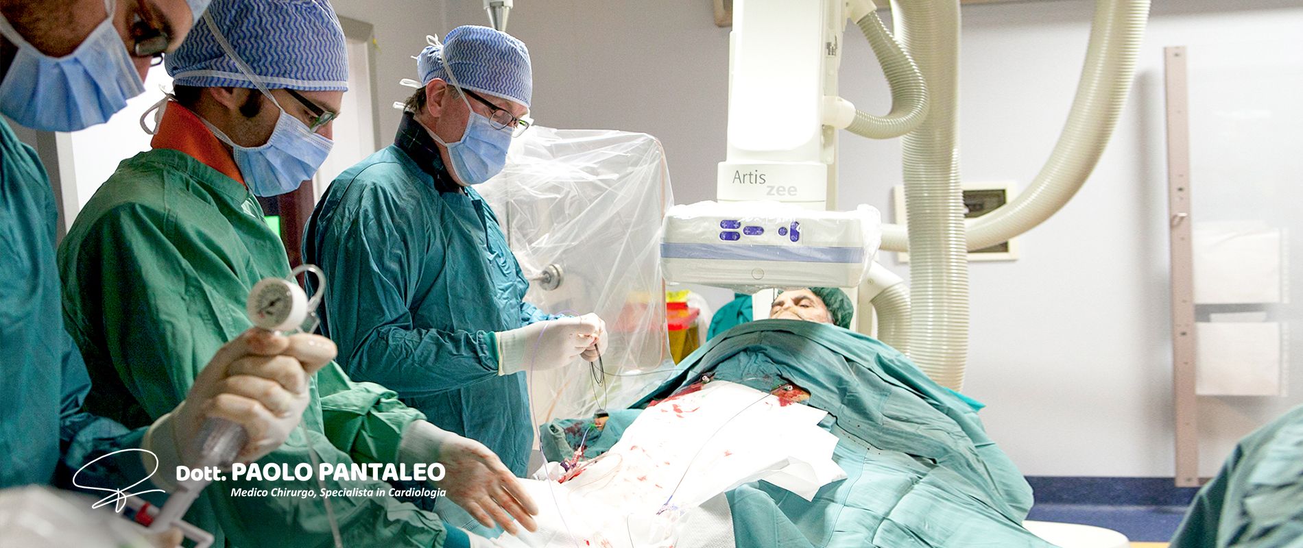 Dott. Paolo Pantaleo - Angioplastica coronarica procedura stent PCI PTCA Rapallo Genova